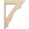 Ekena Millwork 8-in W x 34-in D x 46-in H Balboa Trad Rough Cedar Woodgrain TimberThane Outlooker, Primed Tan OUTUR080X34X46BOA04RCPR - alternate 6